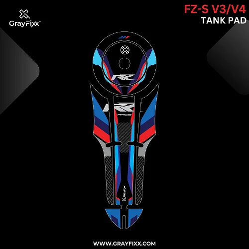 Tank Pad For FZ-S V3/V4 | FZ-S V3 Sticker, Pack Of 1